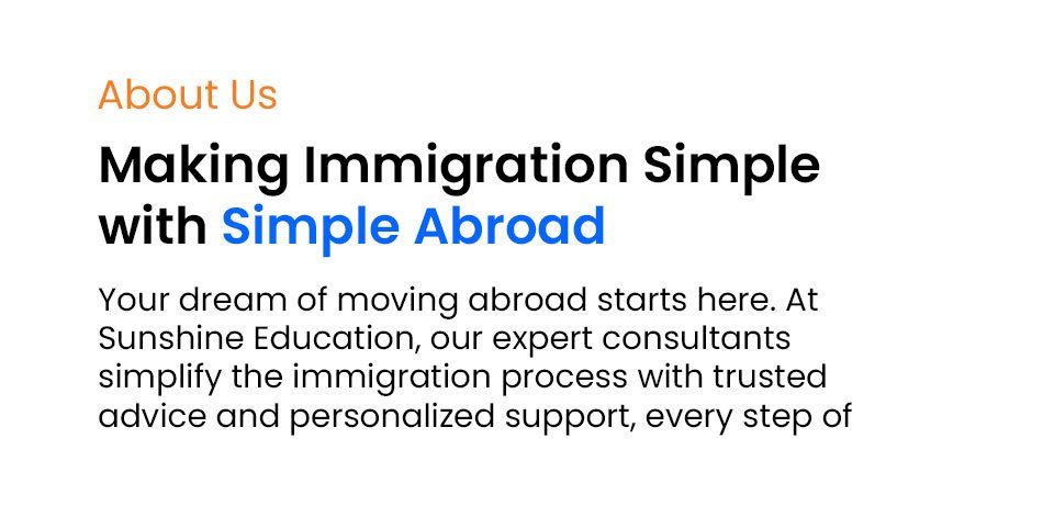 Making Immigration Simple with Simple Abroad